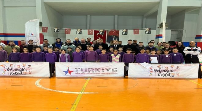 ERGENEDE SPORTİF YETENEK TARAMASI VE SPORA YÖNLENDİRME PROJESİ FAALİYETLERİ DEVAM EDİYOR