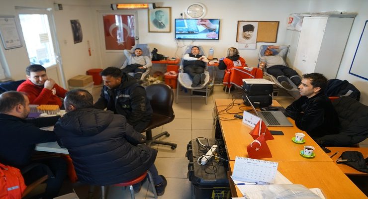 Çorlu Belediyesi Personeli Kan Bağışında Bulundu