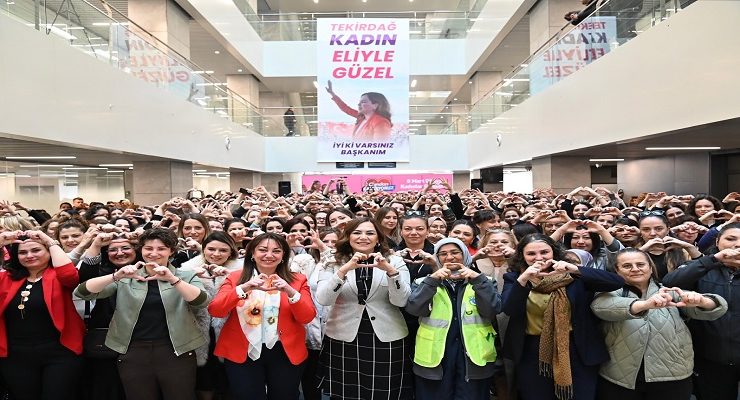 CANDAN BAŞKAN, KADIN ÇALIŞANLARIN 8 MART DÜNYA KADINLAR GÜNÜNÜ KUTLADI