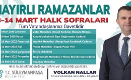 Halk Sofraları Bu Hafta Yedi Farklı Mahalleye Konuk Oluyor