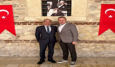 Başkan Soner Ilık, Kırklareli Ticaret İl Müdürü Mustafa Uzan’ı Misafir Etti
