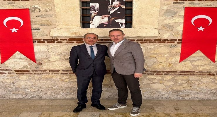 Başkan Soner Ilık, Kırklareli Ticaret İl Müdürü Mustafa Uzan’ı Misafir Etti
