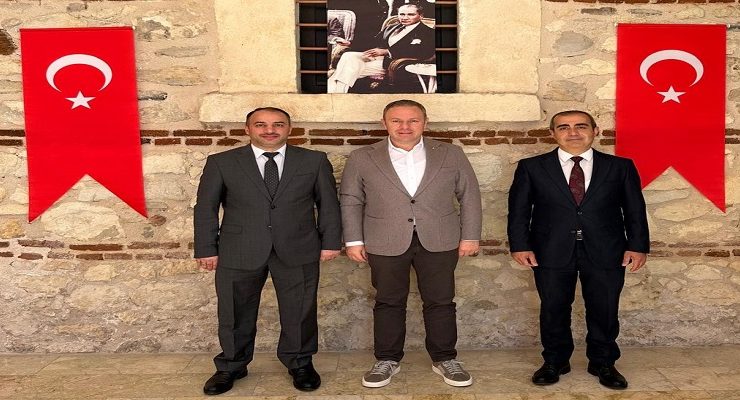 Başkan Soner Ilık, SGK İl Müdürü Şenol Genel ile İŞ-KUR İl Müdürü Aytaç Babalıoğulları’nı Ağırladı