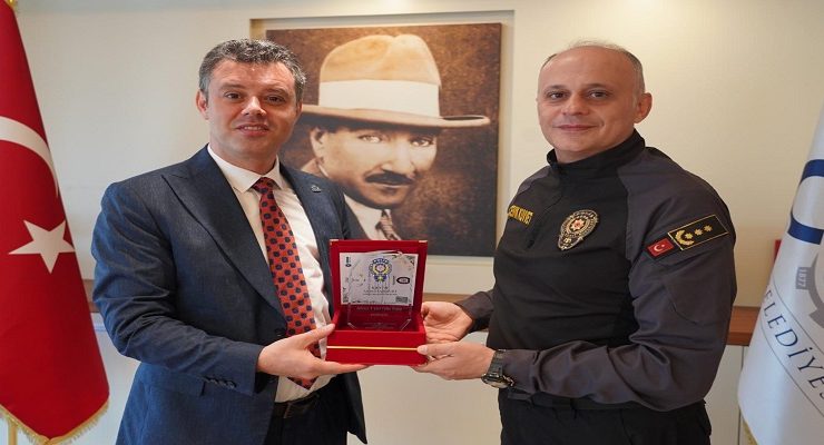 Çorlu Emniyet Müdürü Vatansever’den Başkan Sarıkurt’a Ziyaret