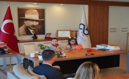 Çorlu’da Başkanlık Makamı İrem ve Kerem’e Emanet