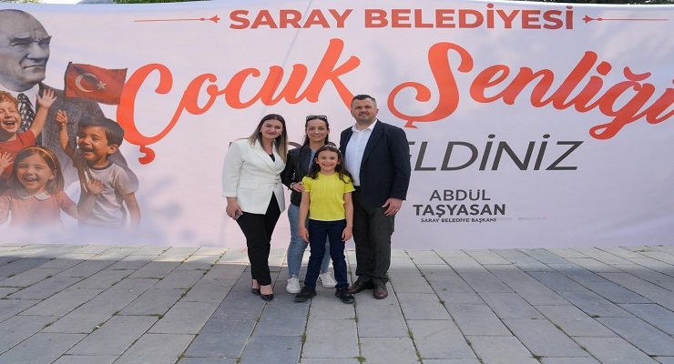 SARAY’DA 23 NİSAN COŞKUSU BAŞLADI