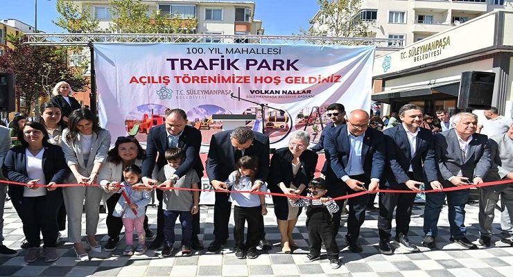 Süleymanpaşa Belediyesi’nin Trafik Bilinci Oluşturma Projesi Trafik Park Hizmete Başladı
