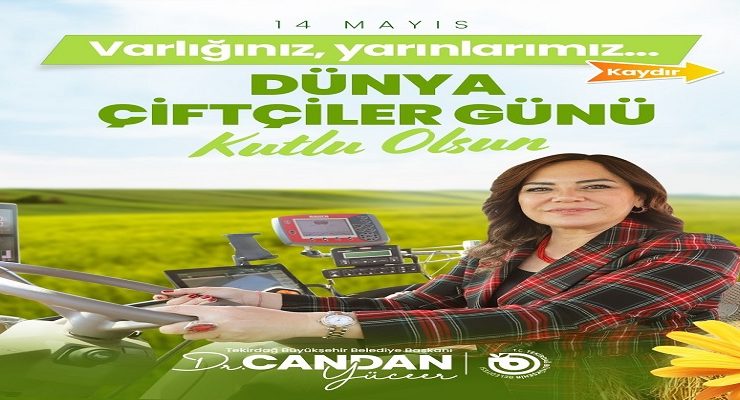 CANDAN BAŞKAN: “TEKİRDAĞ TARIMDA ÖNCÜ OLACAK”