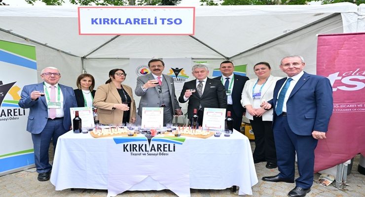 Kırklareli TSO’nun, TOBB’un 81. Genel Kurulu’nda Kırklareli’nin Coğrafi İşaretli Lezzetlerini Tanıttığı Stanta Büyük İlgi Gösterildi