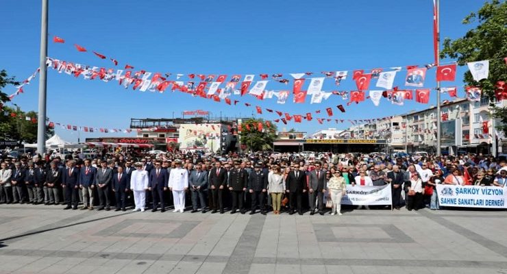 Şarköy’ün Dört Bir Yanı 19 Mayıs Coşkusuyla Doldu