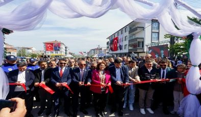ERGENE’DE CUMHURİYET MAHALLESİ HALK PAZARI AÇILIŞ PROGRAMI DÜZENLENDİ