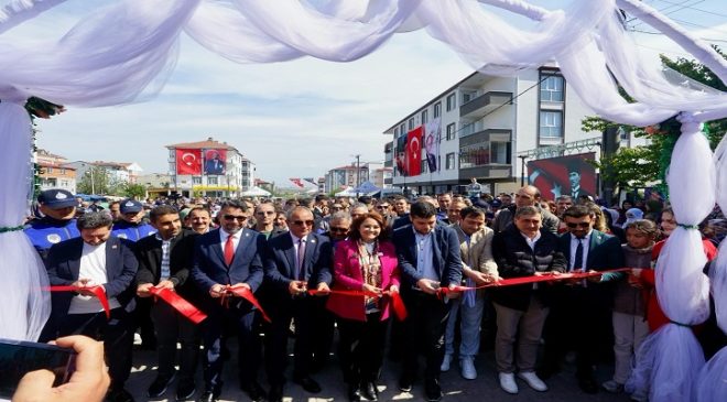 ERGENE’DE CUMHURİYET MAHALLESİ HALK PAZARI AÇILIŞ PROGRAMI DÜZENLENDİ