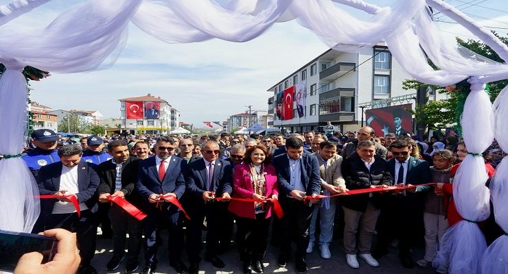 ERGENE’DE CUMHURİYET MAHALLESİ HALK PAZARI AÇILIŞ PROGRAMI DÜZENLENDİ