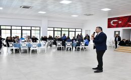 Başkan Taşyasan emekçilerle kahvaltıda buluştu