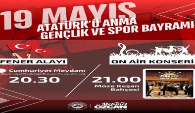 Keşan’da 19 Mayıs Coşkuyla Kutlanacak
