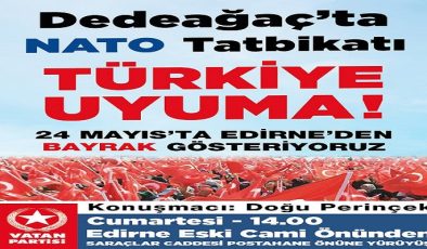 Vatan Partisi Mitinge Hazırlanıyor
