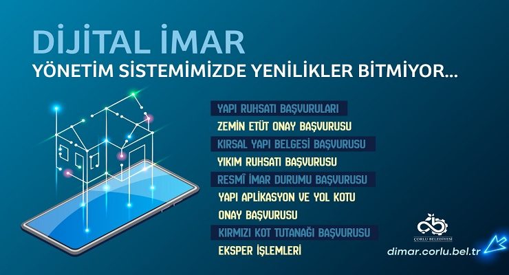 Dijital İmar ile Zemin Etüt Onayı ve Yapı Ruhsatı Başvurularında Yeni Dönem Başladı