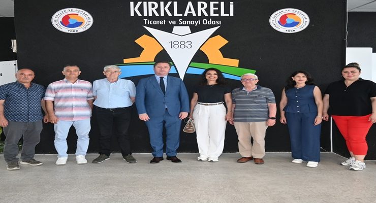 Kırklareli Kent Konseyi’nden, Kırklareli Ticaret ve Sanayi Odası’na Ziyaret