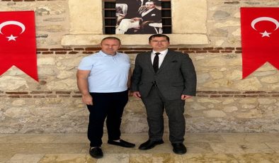 Başkan Soner Ilık, Kırklarelili Elazığ Vali Yardımcısı Ömer Özbay’ı Ağırladı