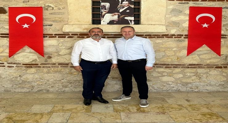 Başkan Soner Ilık, Trakya Kalkınma Ajansı Genel Sekreteri Mahmut Şahin’i Misafir Etti