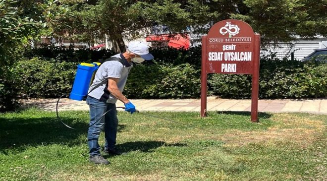 Çorlu Belediyesinden Keneyle Mücadele Çalışmaları