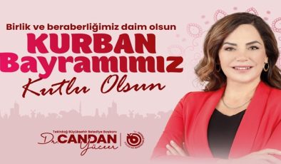 BAŞKAN DR. CANDAN YÜCEER’İN KURBAN BAYRAMI MESAJI
