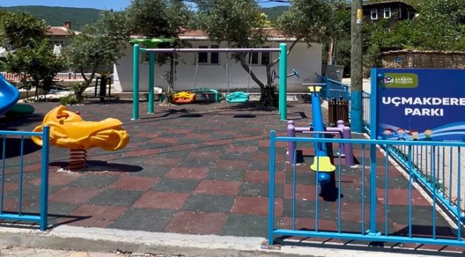 UÇMAKDERE MAHALLESİ’NE YENİ PARK