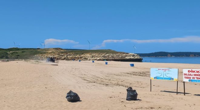 Trakya’daki plajlar bayrama hazır