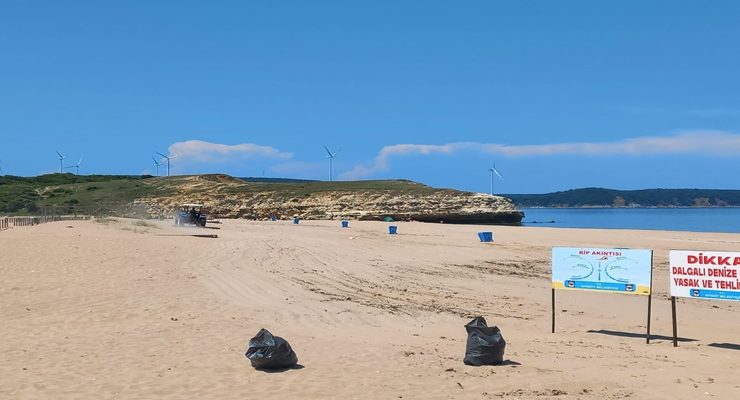 Trakya’daki plajlar bayrama hazır