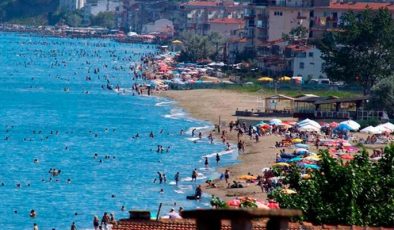 Bayramda Tekirdağ Sahillerinde Yoğunluk Yaşandı
