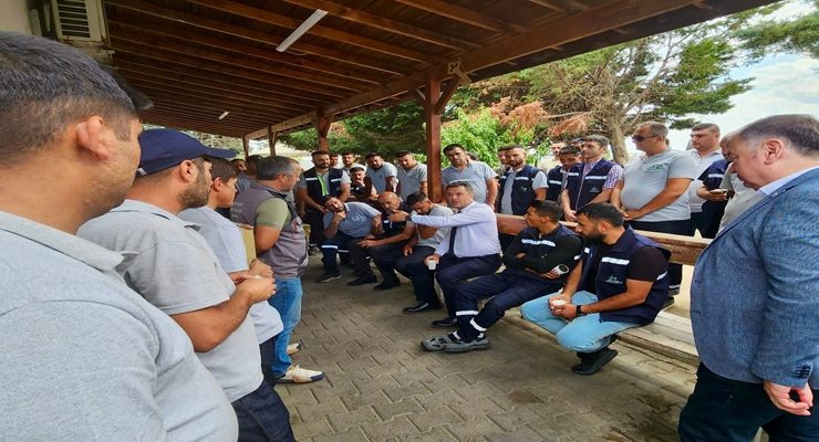 Başkan Sarıkurt, Temizlik Emekçileriyle Bir Araya Geldi