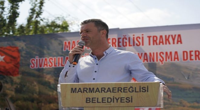 Başkan Sarıkurt, Trakya Sivaslılar Kültür ve Dayanışma Derneği Açılışına Katıldı