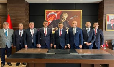 Başkan Sarıkurt’tan Kaymakam Erten’e Hayırlı Olsun Ziyareti