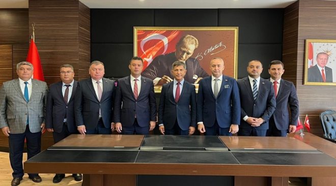 Başkan Sarıkurt’tan Kaymakam Erten’e Hayırlı Olsun Ziyareti