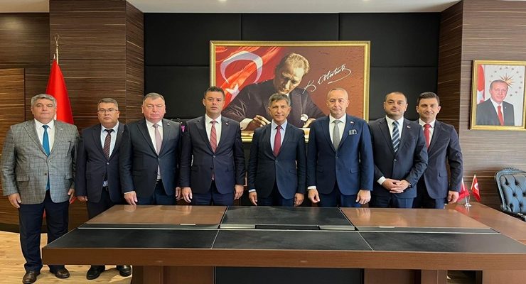 Başkan Sarıkurt’tan Kaymakam Erten’e Hayırlı Olsun Ziyareti