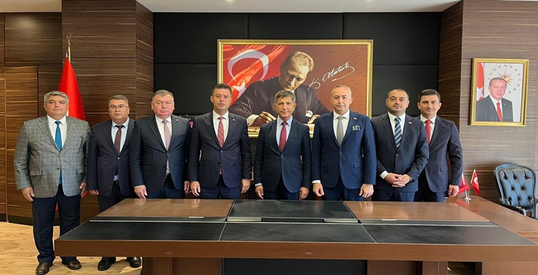 Başkan Sarıkurt’tan Kaymakam Erten’e Hayırlı Olsun Ziyareti