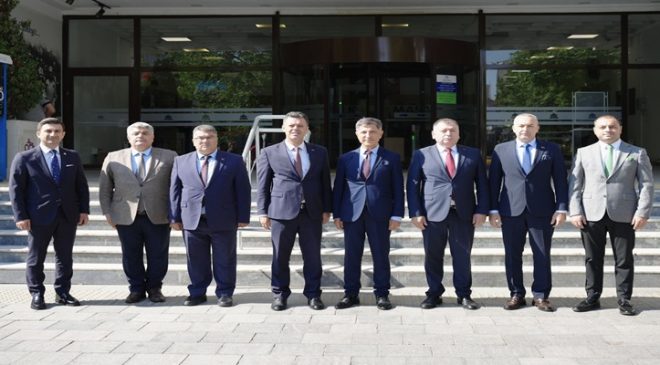 Çorlu Kaymakamı Erten’den Başkan Sarıkurt’a İadeiziyaret