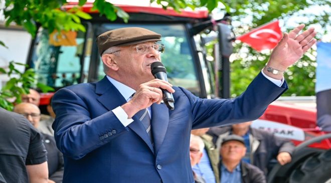 Dervişoğlu Ergene’de çiftçilere seslendi