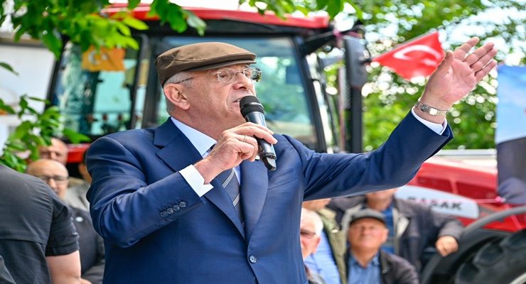 Dervişoğlu Ergene’de çiftçilere seslendi