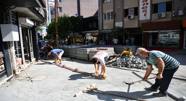 Keşan’da Şehir İçi Yol ve Kaldırım Yenilemelerinde 2. Etap Başladı
