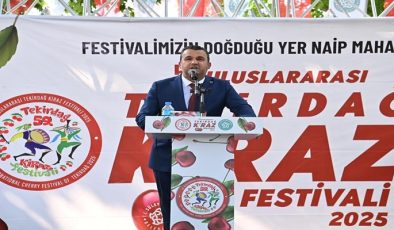 Tekirdağ Kiraz Festivali’nin Doğduğu Topraklarda Görkemli Açılış