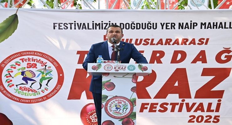 Tekirdağ Kiraz Festivali’nin Doğduğu Topraklarda Görkemli Açılış