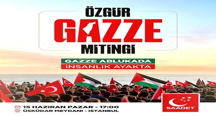 NURGÜL BEYTİYE EKİNCİ: “ÖZGÜR GAZZE MİTİNGİ’NDE MAZLUMLARIN SESİ OLACAĞIZ”