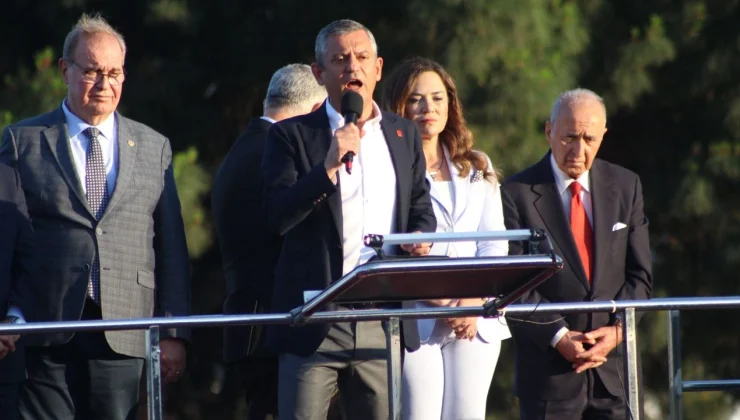 Özgür Özel, ‘Millet İradesine Sahip Çıkıyor’ mitingi için Tekirdağ’da halka seslendi