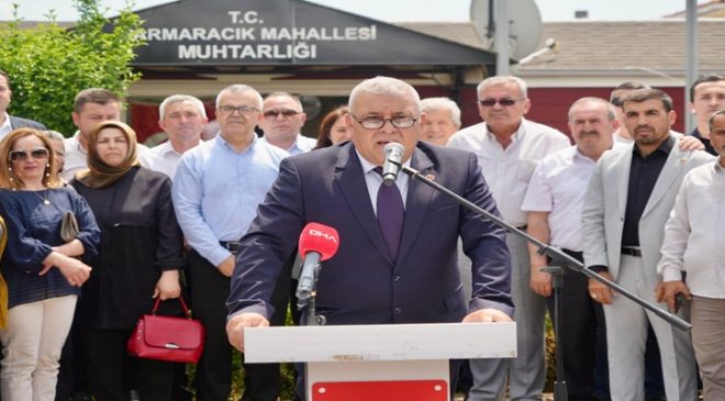 ERGENE’DE GERÇEKLEŞTİRİLEN SALDIRIYA KARŞI GÜÇLÜ TEPKİ: BİRLİK VE DAYANIŞMA MESAJI VERİLDİ
