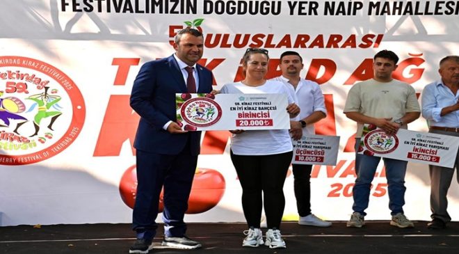 Süleymanpaşa’nın En Güzel Kirazları ve Kiraz Bahçeleri Belli Oldu