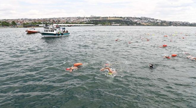 Yelken ve Açık Deniz Yüzme Yarışları Yapıldı