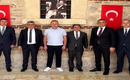Başkan Soner Ilık, T.C. Ziraat Bankası Marmara Bölge Başkanı Tahir Ceylan’ı Ağırladı