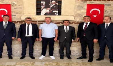 Başkan Soner Ilık, T.C. Ziraat Bankası Marmara Bölge Başkanı Tahir Ceylan’ı Ağırladı