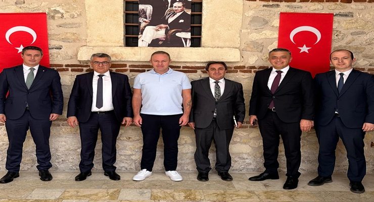 Başkan Soner Ilık, T.C. Ziraat Bankası Marmara Bölge Başkanı Tahir Ceylan’ı Ağırladı